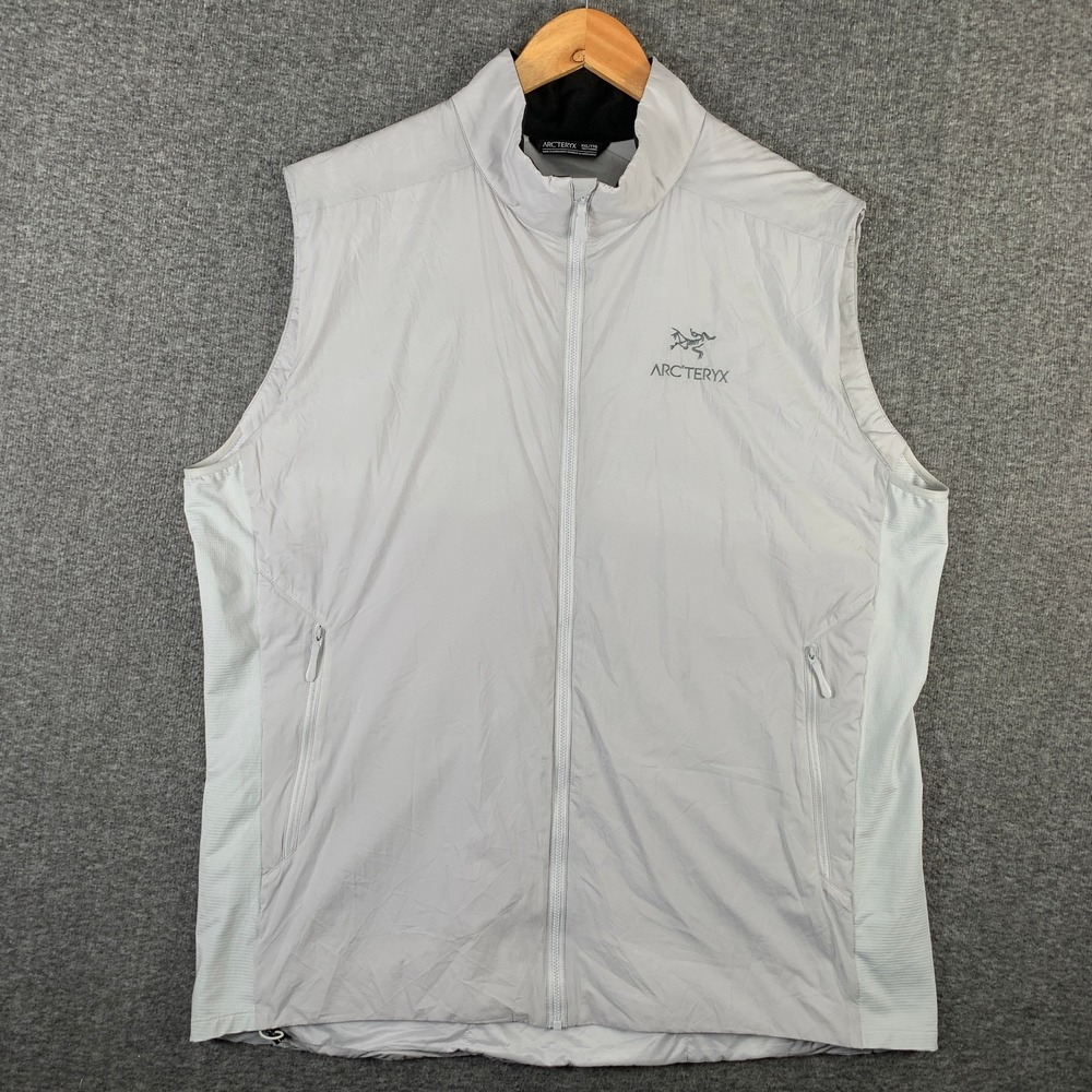 Arcteryx Atom Vest Men 2XL Gray Insulated Outdoors Camping Hiking